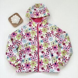 Hiheart Floral Fleece Lined Jacket
